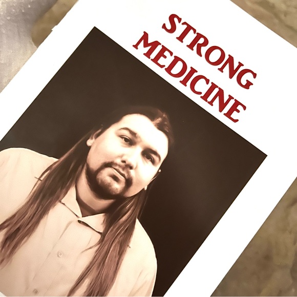 Book: "Strong Medicine" By Sly Alley. Poems. Oklahoma Book Award. 46 pag… - Picture 2 of 6